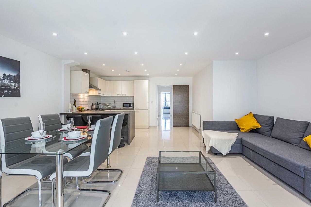 Modern Apartment Canary Wharf London Luaran gambar