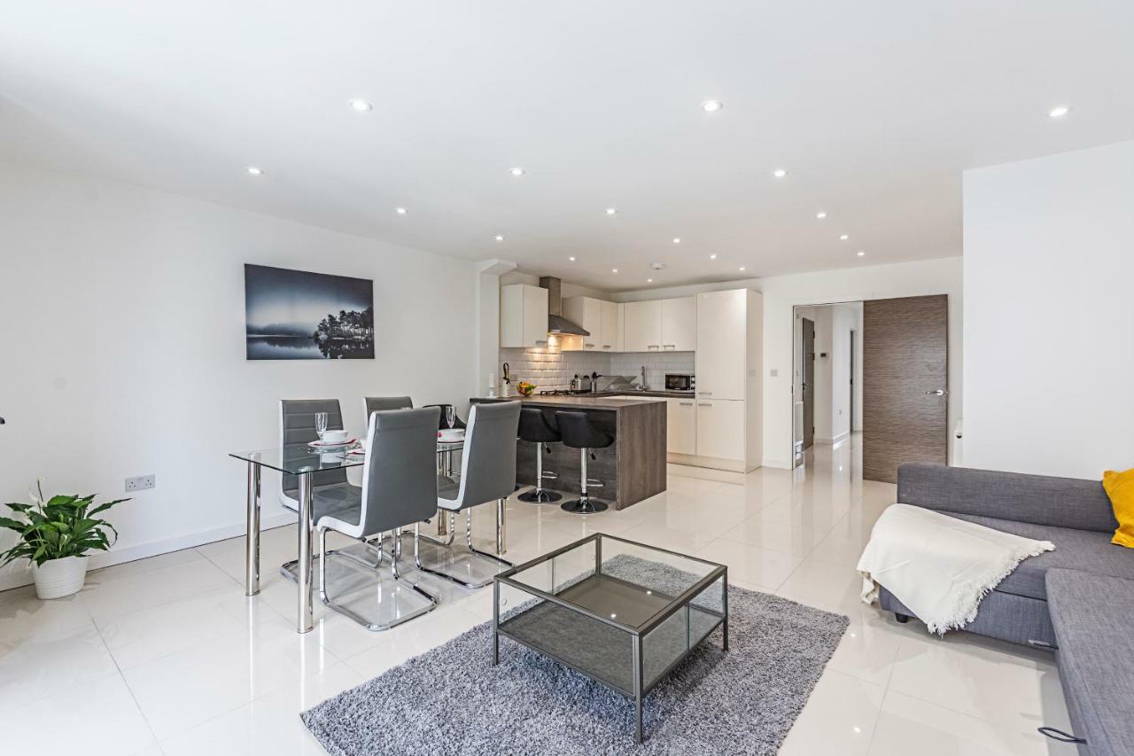 Modern Apartment Canary Wharf London Luaran gambar